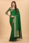 Dhruvi Designer Jacquard Vichitra Silk Sarees Wholesale Market In Surat With Price